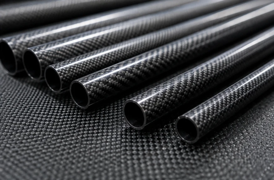 Carbon fiber tube construction