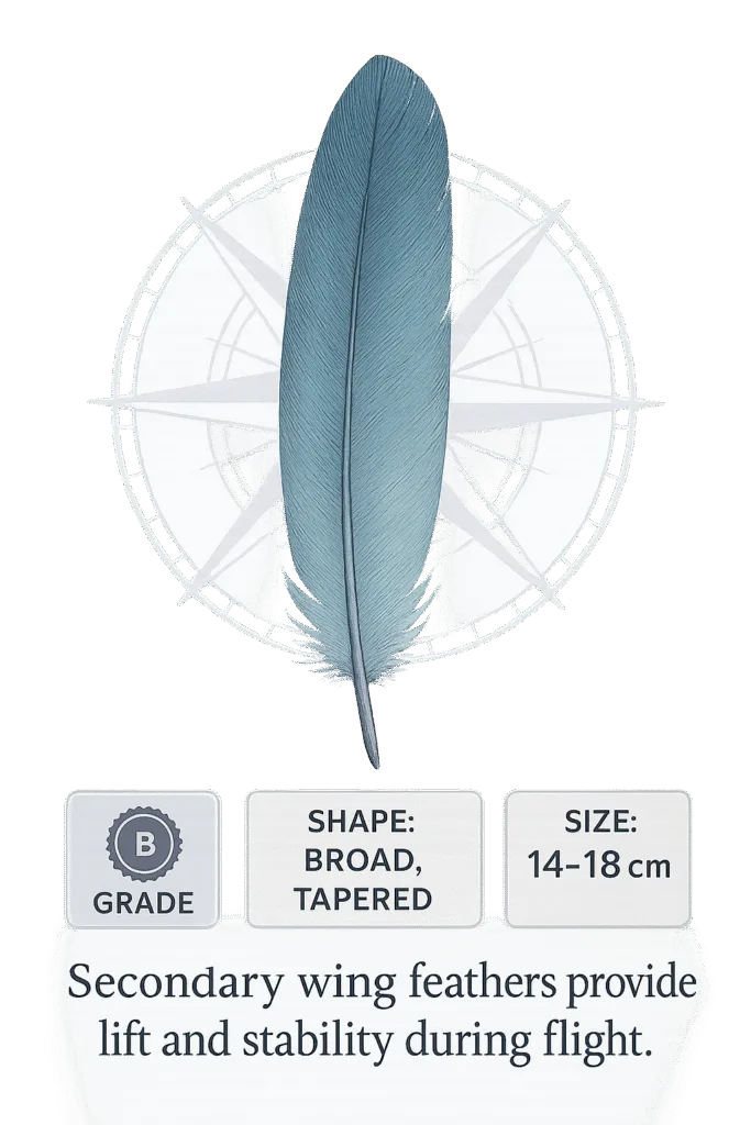 Feather material illustration